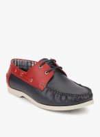 Andrew Hill Navy Blue Boat Shoes