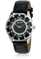 Aspen Black Analog Watch