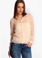 Belle Fille Pink Solid Shirt