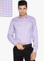 Black Coffee Pink Slim Fit Formal Shirt