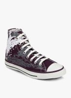 Converse Ct As Sketen Hi Purple Sneakers