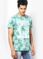 DC Comics Green Printed Round Neck T-Shirts DC Comics Green Printed Round Neck T-Shirts