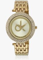 Daniel Klein Dk10401-3 Golden/Golden Analog Watch