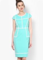 Dorothy Perkins Green Colored Solid Bodycon Dress