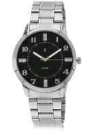 Dvine Dd3079 Silver/Black Analog Watch