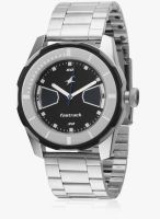 Fastrack 3099Sm05-Dc612 Silver/Black Analog Watch