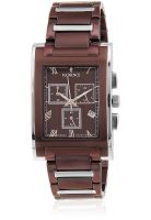 Florence F8057Brbr Brown/Brown Chronograph Watch
