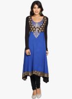 Folklore Blue Printed Kurta