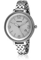 Fossil Es3129-1-Run Out Model Silver Analog Watch