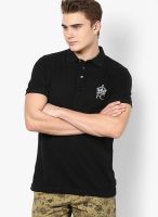 French Connection Black Polo T Shirt