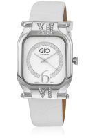 Gio Collection G0038-01 White Analog Watch