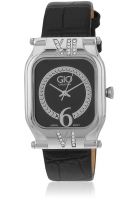 Gio Collection G0038-02 Black Analog Watch