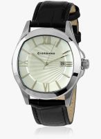 Giordano 1627-02 Black/Silver Analog Watch
