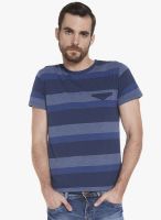 Globus Multicoloured Striped Round Neck T-Shirt