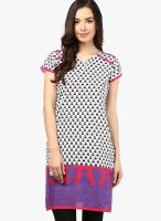 Jaipur Kurti White Printed Kurtis