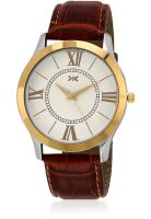 KILLER Casual Klw209D Brown/Ivory Analog Watch