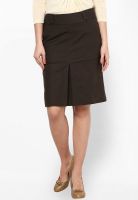 Kaaryah Brown Pencil Skirt