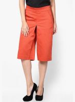 Kaaryah Orange Flared Skirt
