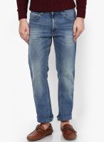 Lee Sky Blue Regular Fit Jeans (Rodeo)