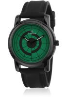 Maxima Avant Garde E-28802Pagbi Black/Green Analog Watch