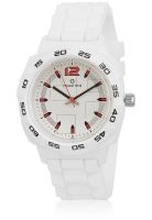 Maxima Avant Garde E-28824Ppgwc White/White Analog Watch