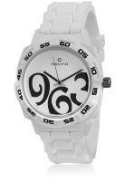 Maxima Avant Garde E-28826Ppgwc White/White Analog Watch