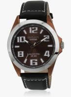 Omax Ss-145 Black/Black Analog Watch