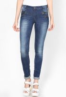 Only Medium Blue Denim Casual Wear Jeans