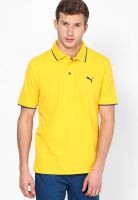 Puma Yellow Polo T-Shirts