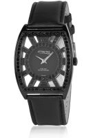 Q&Q Attractive Sparkling DB15J502Y Black/Black Analog Watch