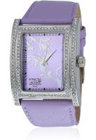 Q&Q DB23J302Y Purple/Purple Analog Watch