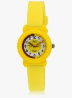 Q&Q Vp46j037y-Sor Yellow/Yellow Analog Watch