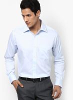 Raymond Blue Regular Fit Formal Shirt