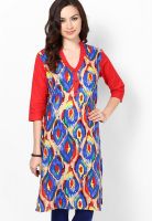 Shree Blue Printed Kurta