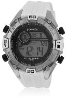 Sonata 77026Pp02J White/Grey Digital Watch