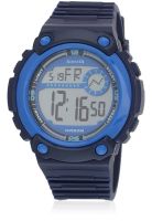 Sonata Super Fiber 77015PP02 Blue/Blue Digital Watch