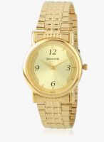 Sonata Wedding Collection 7987Ym01 Gold/Silver Analog Watch