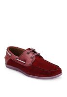 Steve Madden Qnsboro Red Boat Shoes