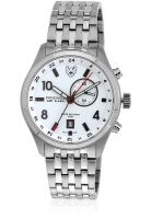 Swiss Eagle Field Se-9060-22 Silver/White Chronograph Watch