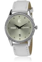 Ted Lapidus A0431Gbpf White/Silver Analog Watch