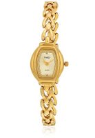 Timex Kn02 Golden/Champagne Analog Watch