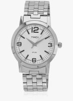 Timex Ti000t11200 Silver/Silver Analog Watch