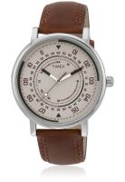 Timex Ti000u80100 Brown/White Analog Watch