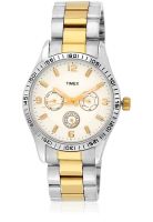 Timex Ti000w20300 Two Tone/White Analog Watch