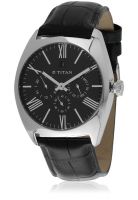 Titan 9476SL01J Black/Black Analog Watch