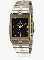 Titan Karishma Nd9151bm02 Two Tone/Black Analog Watch