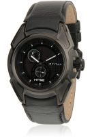 Titan Ne1541Kl01 Black/Black Analog Watch