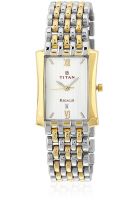 Titan Ne1927Bm01 Twotone/White Analog Watch