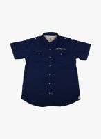 U.S. Polo Assn. Navy Blue Casual Shirt