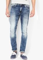 VOI Blue Skinny Fit Jeans (Track)